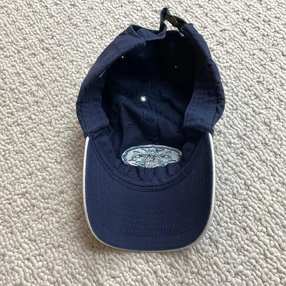 Crazy Shirts Hawaii Hat Cap Strapback Blue Kauai Beach Island Surf Boys Youth